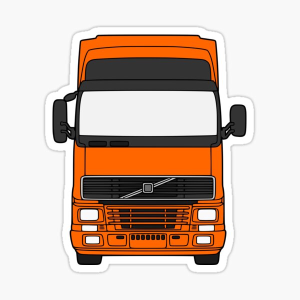 VOLVO truck decals x 2. van window graphic sticker 15 COLOUR. FREE
