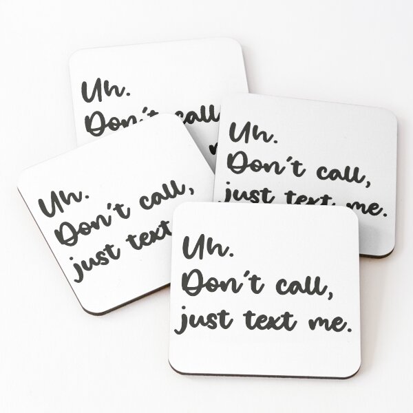 Item preview, JUST TEXT ME designed and sold by Unmoosual.