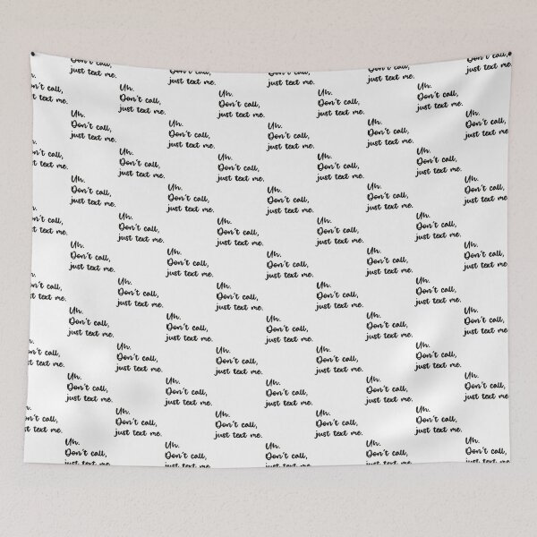 Item preview, JUST TEXT ME designed and sold by Unmoosual.