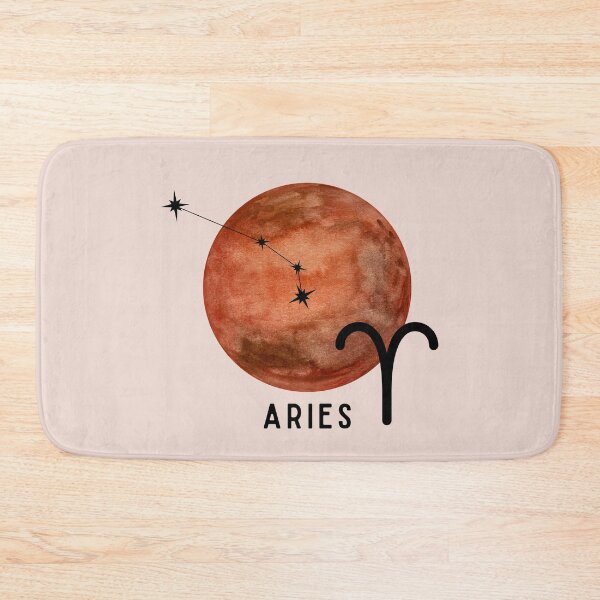 Item preview, Aries Zodiac Sign Planet Mars designed and sold by mooneko.