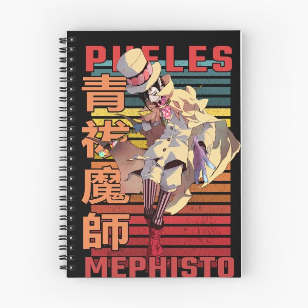 Item preview, Mephisto Pheles Blue Exorcist Retro Anime Design  designed and sold by Wafusaurus.