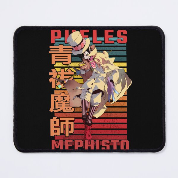 Item preview, Mephisto Pheles Blue Exorcist Retro Anime Design designed and sold by Wafusaurus.