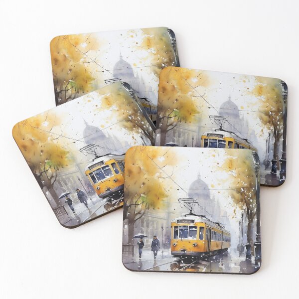 Item preview, Old yellow tram designed and sold by memichphoto.