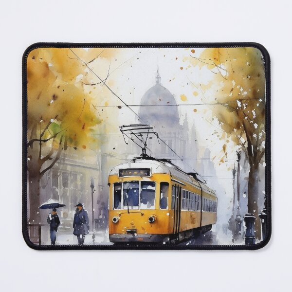 Item preview, Old yellow tram designed and sold by memichphoto.