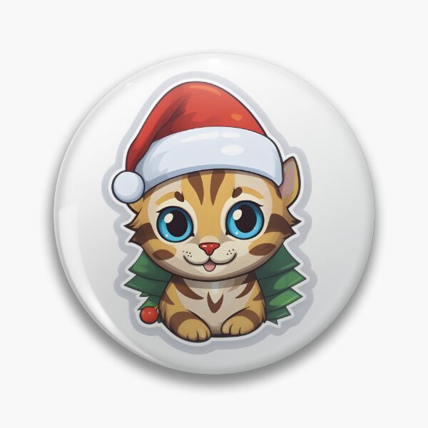 Item preview, Wild Christmas - Feline Magic with a Bengal Cat designed and sold by Crea-Designer.