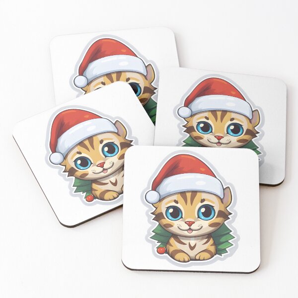 Item preview, Wild Christmas - Feline Magic with a Bengal Cat designed and sold by Crea-Designer.
