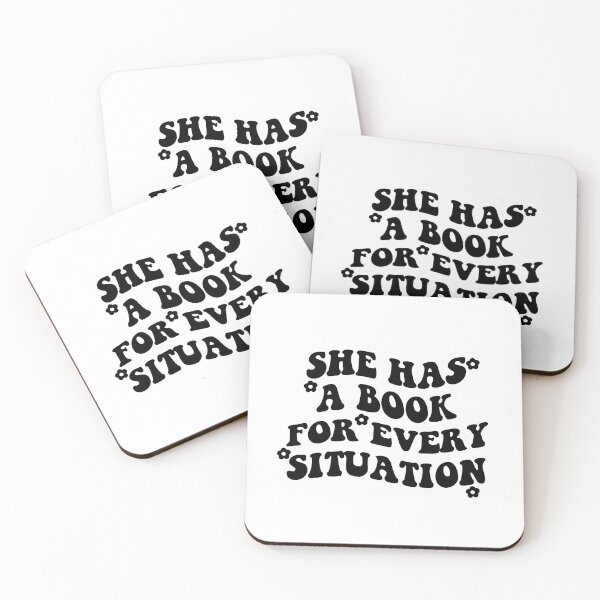 Item preview, She Has A Book For Every Situation designed and sold by CorLeoniss.