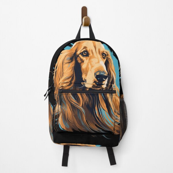 Item preview, Cute Afghan Hound dog illustration, sighthound breed designed and sold by NBSStore.