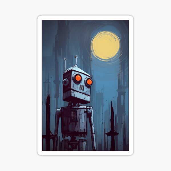 Item preview, Robot in post-apocalyptic world designed and sold by Viesii.