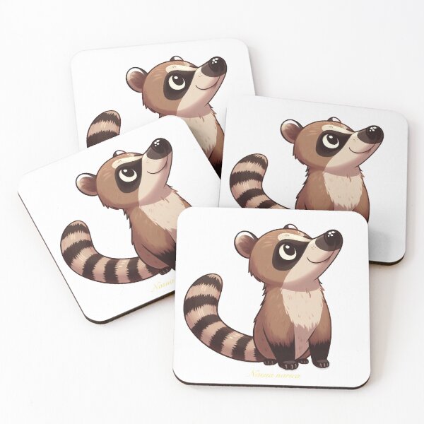 Item preview, Coati designed and sold by The-Wild-Side.