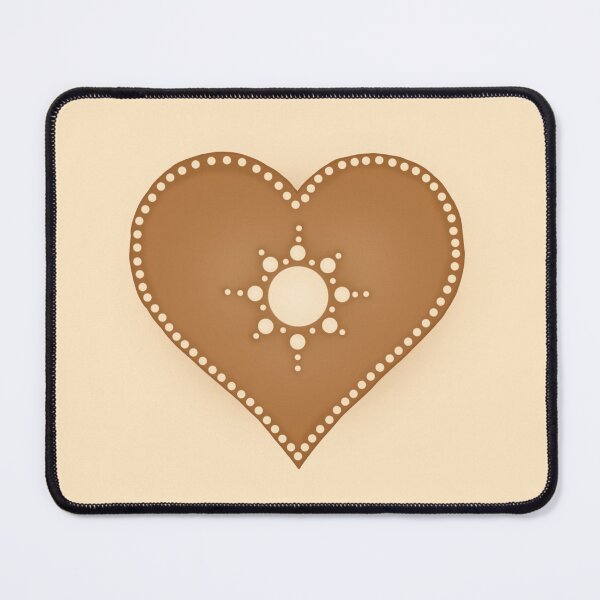 Item preview, Weighted Christmas cookie heart designed and sold by Pandaerable.