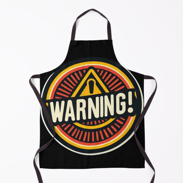 Item preview, Warning Sign designed and sold by Abstractionaly.