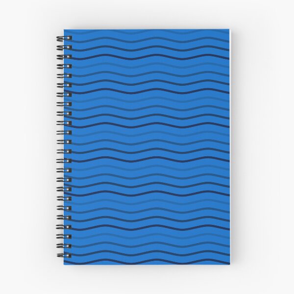 Item preview, blue waves designed and sold by 2teesme.