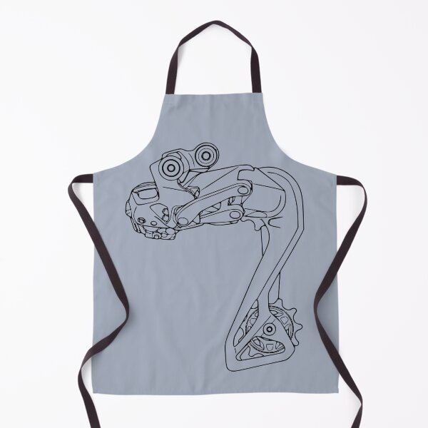 Item preview, Rear Derailleur Line Drawing (Black) designed and sold by bonk-cycling.