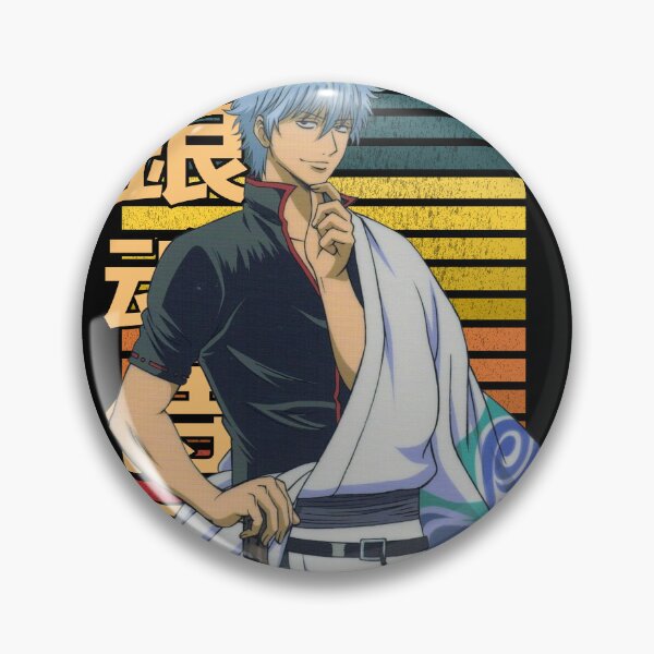 Item preview, Gintoki Sakata Retro Anime Design  designed and sold by Wafusaurus.