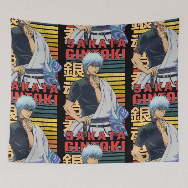 Item preview, Gintoki Sakata Retro Anime Design  designed and sold by Wafusaurus.