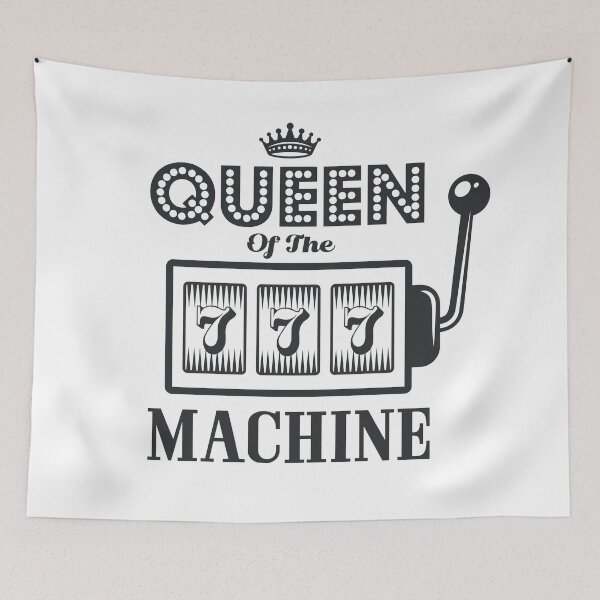 Item preview, Queen Of The Slot Machine, Gambling Casino Mothers Days designed and sold by artworkathome.