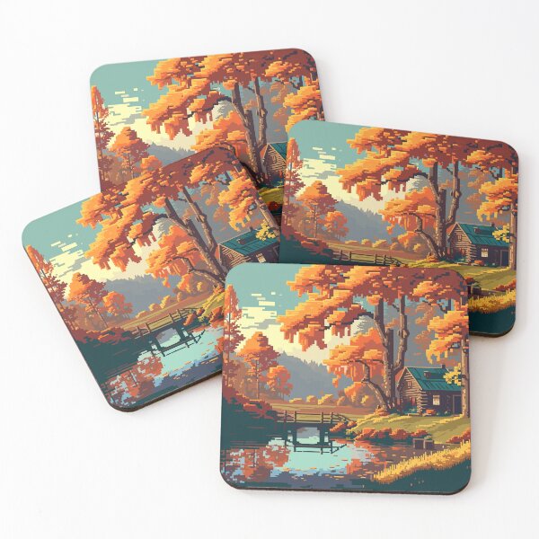 Item preview, PixelArt - Autumn days designed and sold by Haramana.