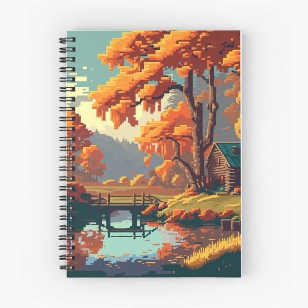 Item preview, PixelArt - Autumn days designed and sold by Haramana.