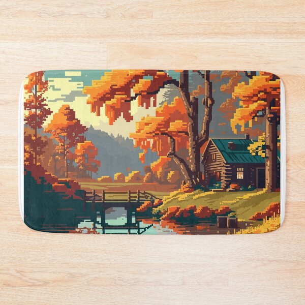 Item preview, PixelArt - Autumn days designed and sold by Haramana.
