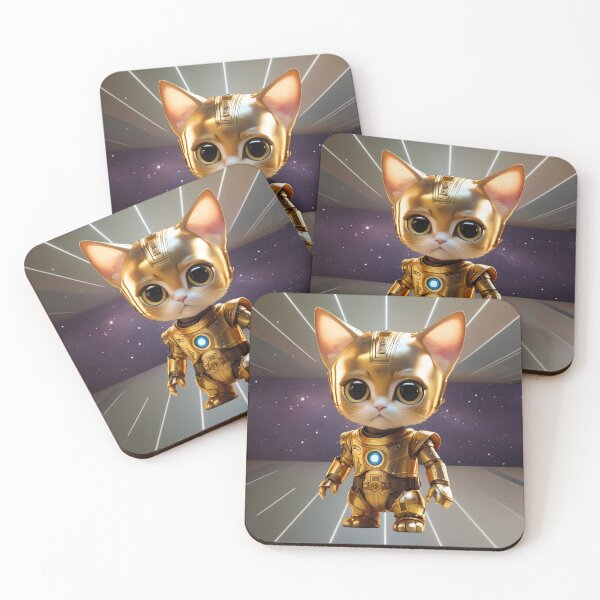 Item preview, Cat Robot in Galaxy  designed and sold by BotunPeony.