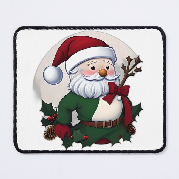 Item preview, Santa's Forester Badge designed and sold by Pamilya.