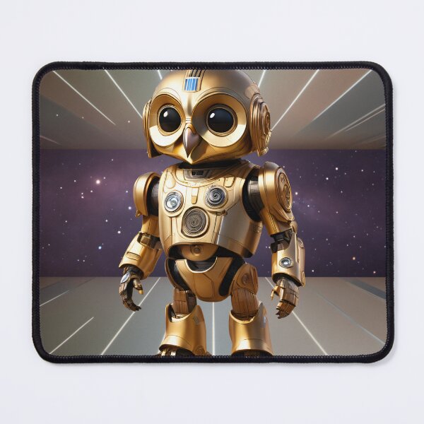 Item preview, Owl Robot in Galaxy designed and sold by BotunPeony.
