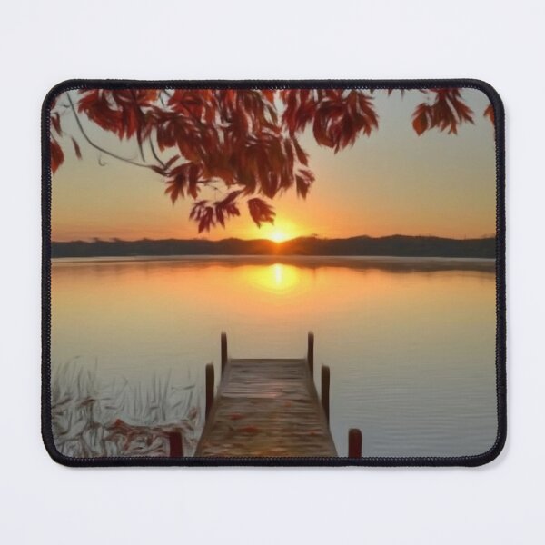 Item preview, Sunset at Riverside designed and sold by VishwaPrasiddh.