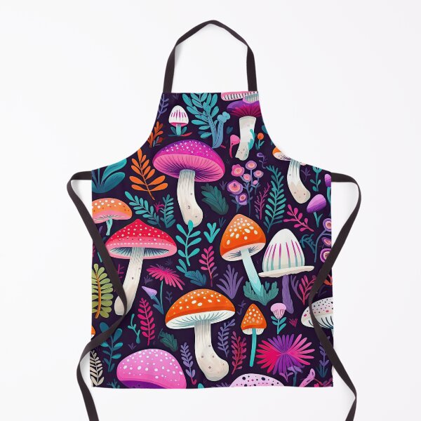 Aperçu de l'œuvre Fungi Fantasia: A Mushroom Pattern Collection - Design 25 créée et vendue par kawaiidoodlesuk.