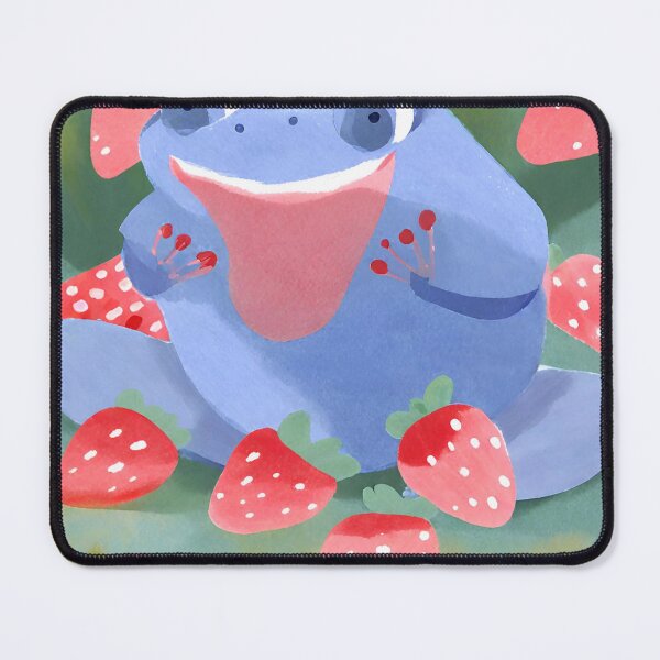 Item preview, Frog in Strawberry Paradise designed and sold by NexCreation.
