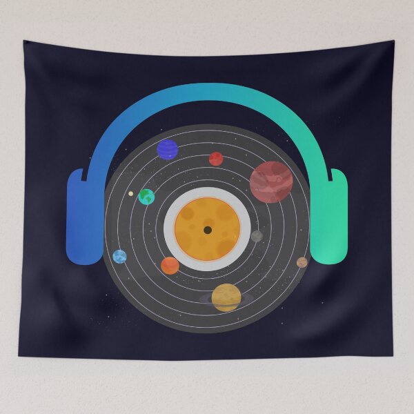 Item preview, Solar Music. designed and sold by TheFineShirt.