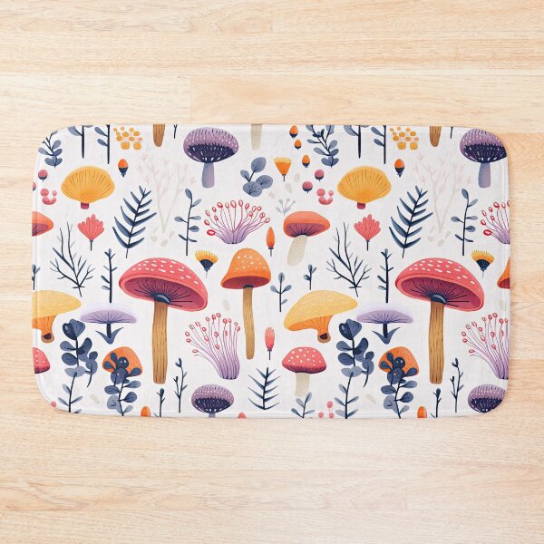 Artikelvorschau, Fungi Fantasia: A Mushroom Pattern Collection - Design 26 entworfen und verkauft von kawaiidoodlesuk.