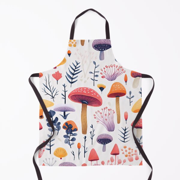 Aperçu de l'œuvre Fungi Fantasia: A Mushroom Pattern Collection - Design 26 créée et vendue par kawaiidoodlesuk.