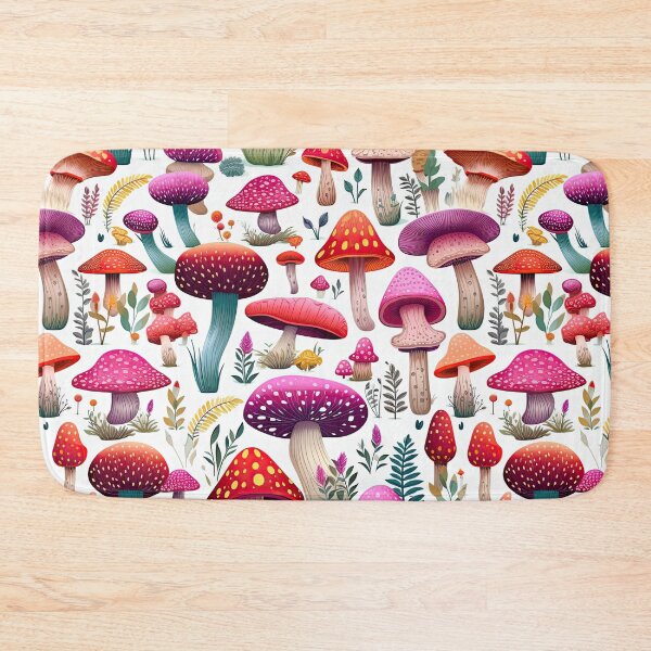 Artikelvorschau, Fungi Fantasia: A Mushroom Pattern Collection - Design 23 entworfen und verkauft von kawaiidoodlesuk.