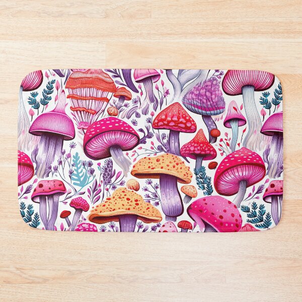 Artikelvorschau, Fungi Fantasia: A Mushroom Pattern Collection - Design 22 entworfen und verkauft von kawaiidoodlesuk.
