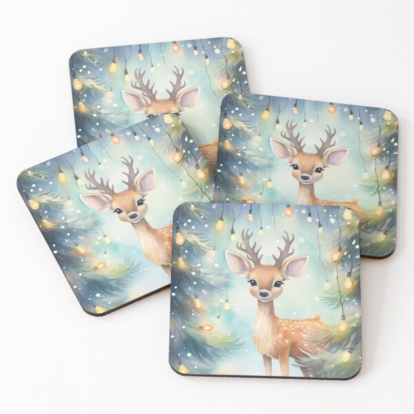Item preview, Winter Wonder Deer designed and sold by cute-animals99.