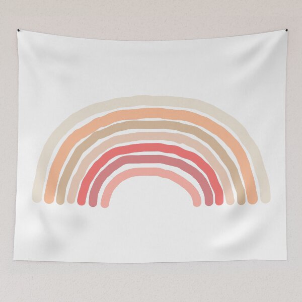 Item preview, Peach Fuzz Rainbow designed and sold by ellenhenry.