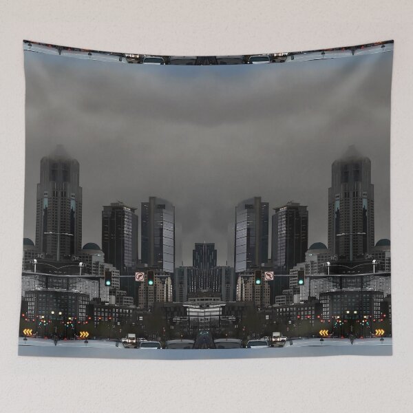 Item preview, Downtown Seattle on a typical November day. 2023 designed and sold by ZayRenaAlesta.
