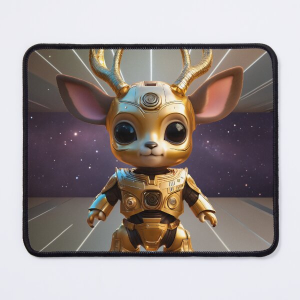 Item preview, Deer Robot in Galaxy  designed and sold by BotunPeony.