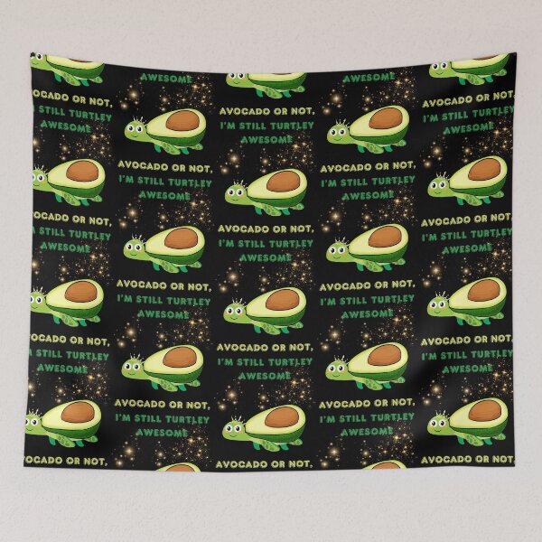 Item preview, Avocado or not I'm still turtley awesome Funny Avocado Turtle T-shirt designed and sold by MAGness.