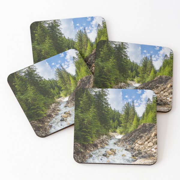 Item preview, A small torrent that flows through the woods of Val di Fassa designed and sold by Giuseppe Cammino.