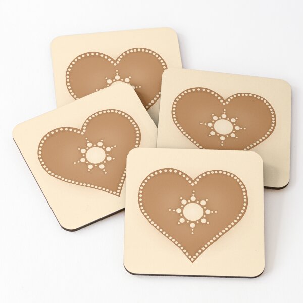 Item preview, Weighted Christmas cookie heart designed and sold by Pandaerable.