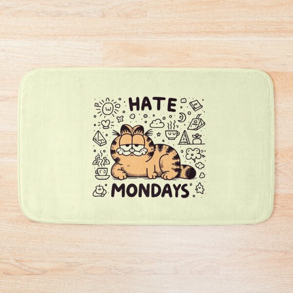 Item preview, Garfield - "Hate Mondays" designed and sold by Shiny Studio .