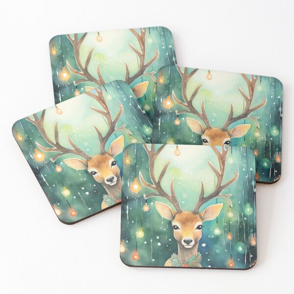 Item preview, Majestic Holly Deer designed and sold by cute-animals99.