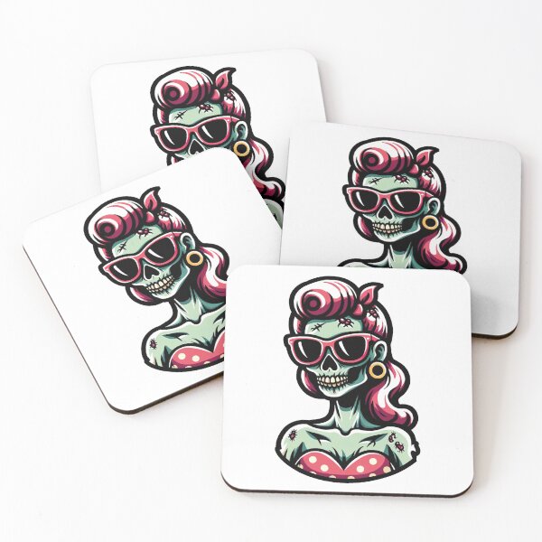 Item preview, Zombie Rockabilly Pinup designed and sold by SRZT.