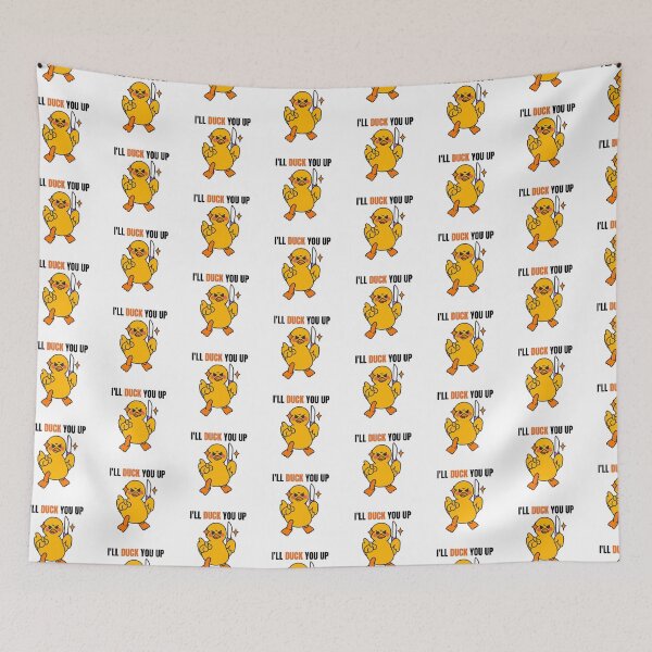Item preview, Funny Duck Pun - I'll Duck you up designed and sold by PurpleWay.