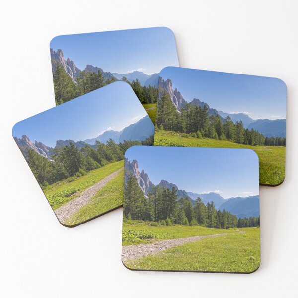 Item preview, A path in the middle of the woods of Val di Fassa designed and sold by Giuseppe Cammino.