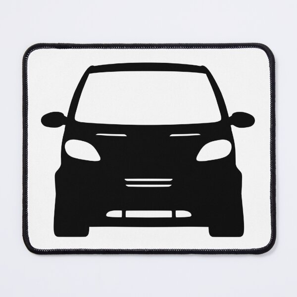 Item preview, Smart ForTwoblack silhouette art designed and sold by EdimDesign.