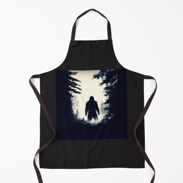 Item preview, Bigfoot In Pine Forest Mist Design designed and sold by redstar19.
