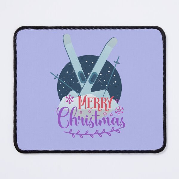 Item preview, Merry Christmas and ski enthusiast designed and sold by PositiveIdeas.